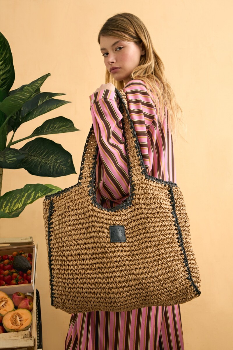 Canasto alma lavada beige