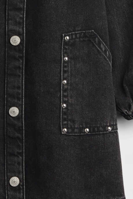 Vestido De Jean Toddler Niña Black