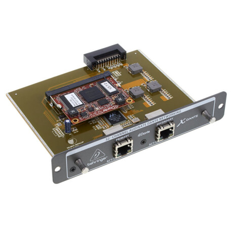 Interfaz De Audio X-dante Tarjeta De Expansión Para X32 Interfaz De Audio X-dante Tarjeta De Expansión Para X32