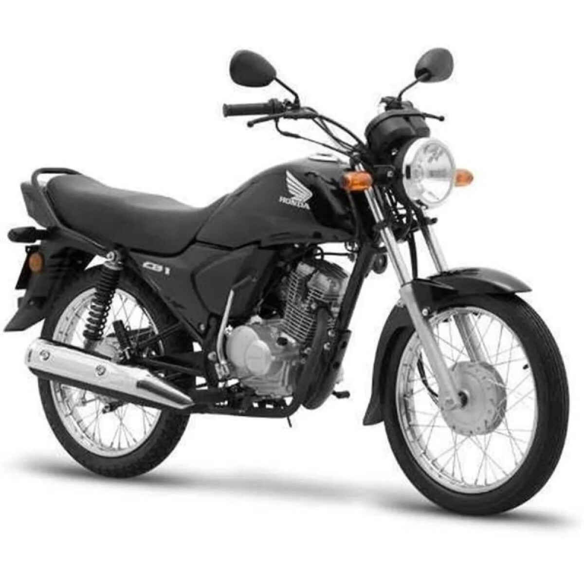 Moto Honda Calle Cb1 125cc - Negro 