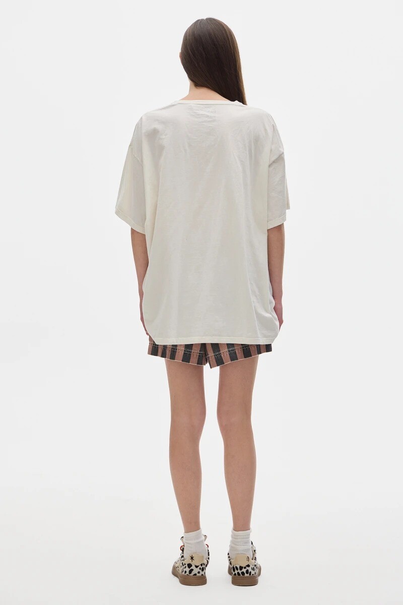 T-shirt Boxy Cream