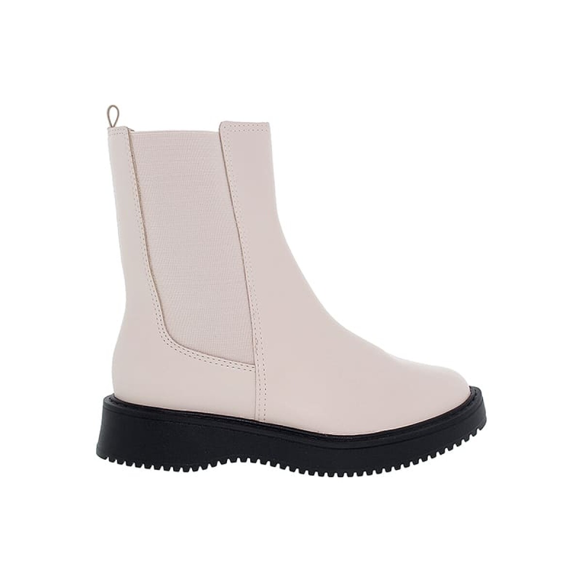 Botas - Moleca - Moleca Bota c/elasticos de Mujer - 5339.106-23624 - Crema 