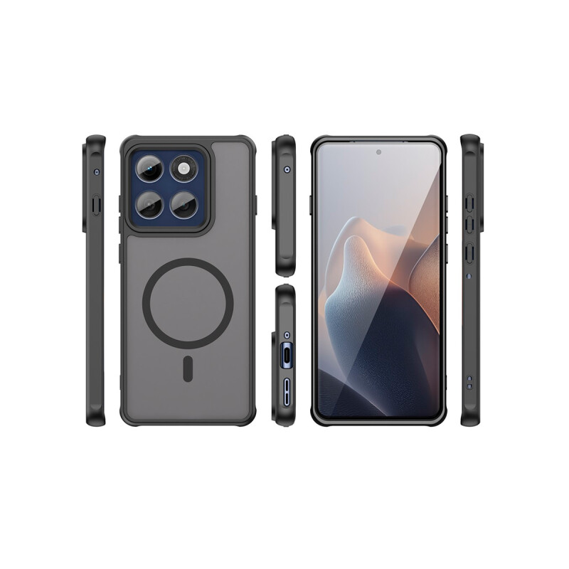 Protector para Motorola Edge 60 Pro MagSafe color negro Protector Para Motorola Edge 60 Pro Magsafe Color Negro