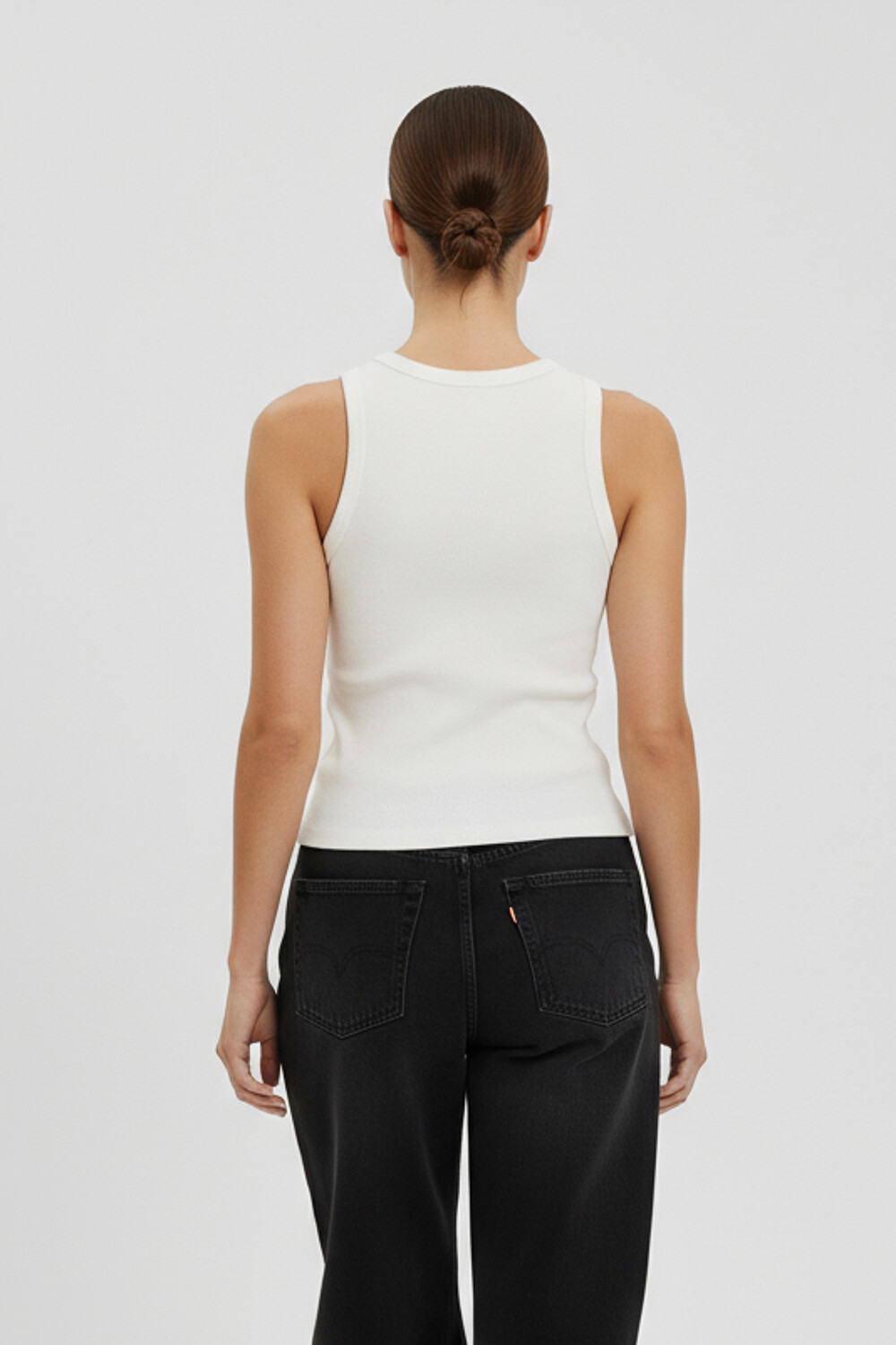 Musculosa Rasel Marfil / Off White