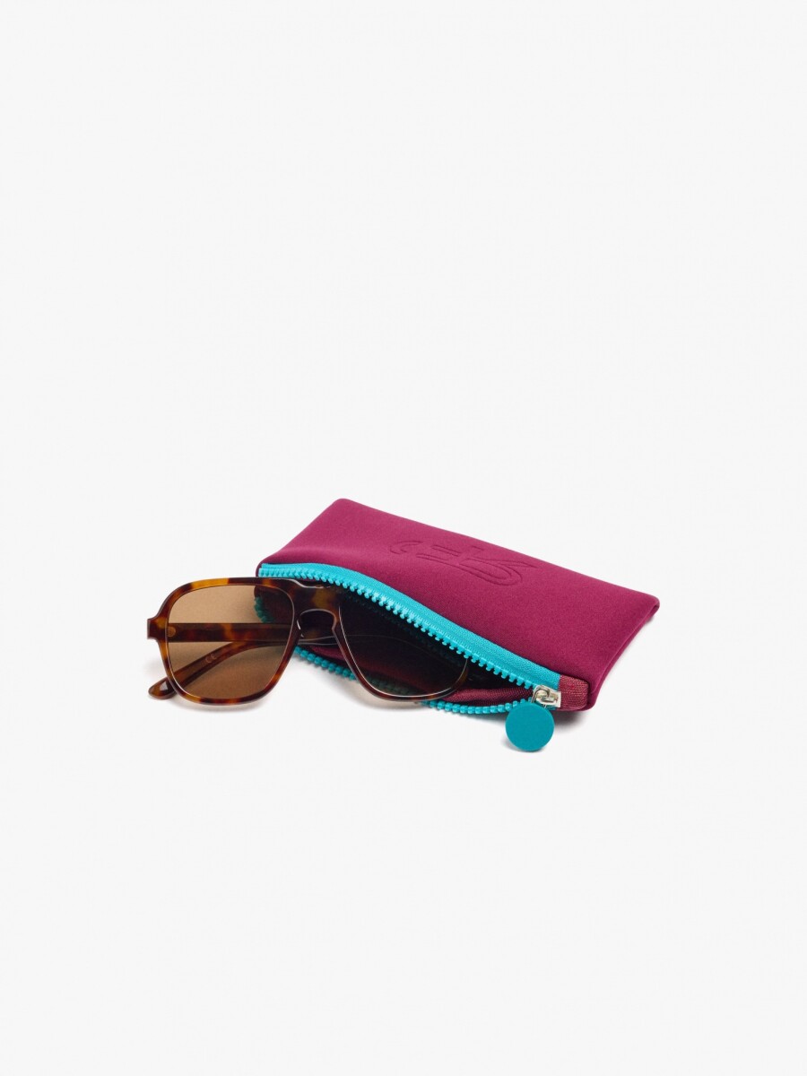 Gafas De Sol Redondas marron