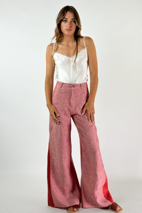 PANTALON JACINTO BLEND Rojo