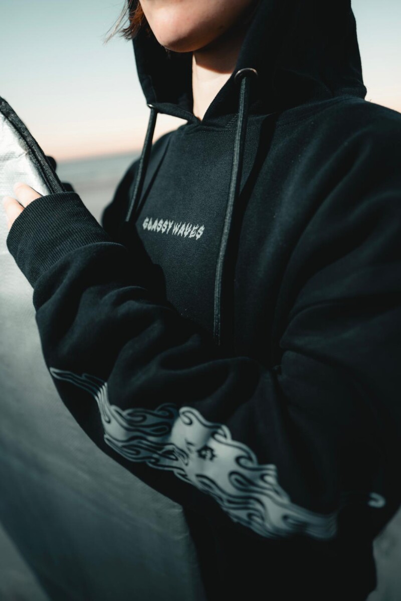 Hoodie Brasa / Negro U