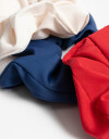 Skunzies Lisas Set De Scrunchies College - Combinacion Tricolor