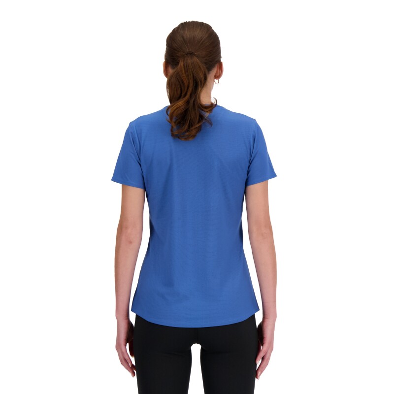 Remera New Balance de Dama - SHORT SLEEVE - WT41281BEU BLUE
