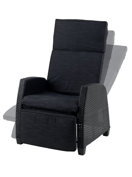 Sillón reclinable DOVRE	negro Sillón reclinable DOVRE	negro