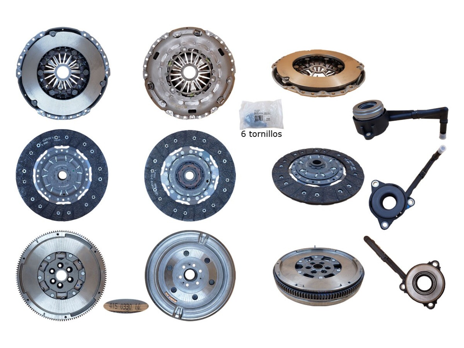 Kit Embrague Con Volante Bimasa Volks Vento 07-25 