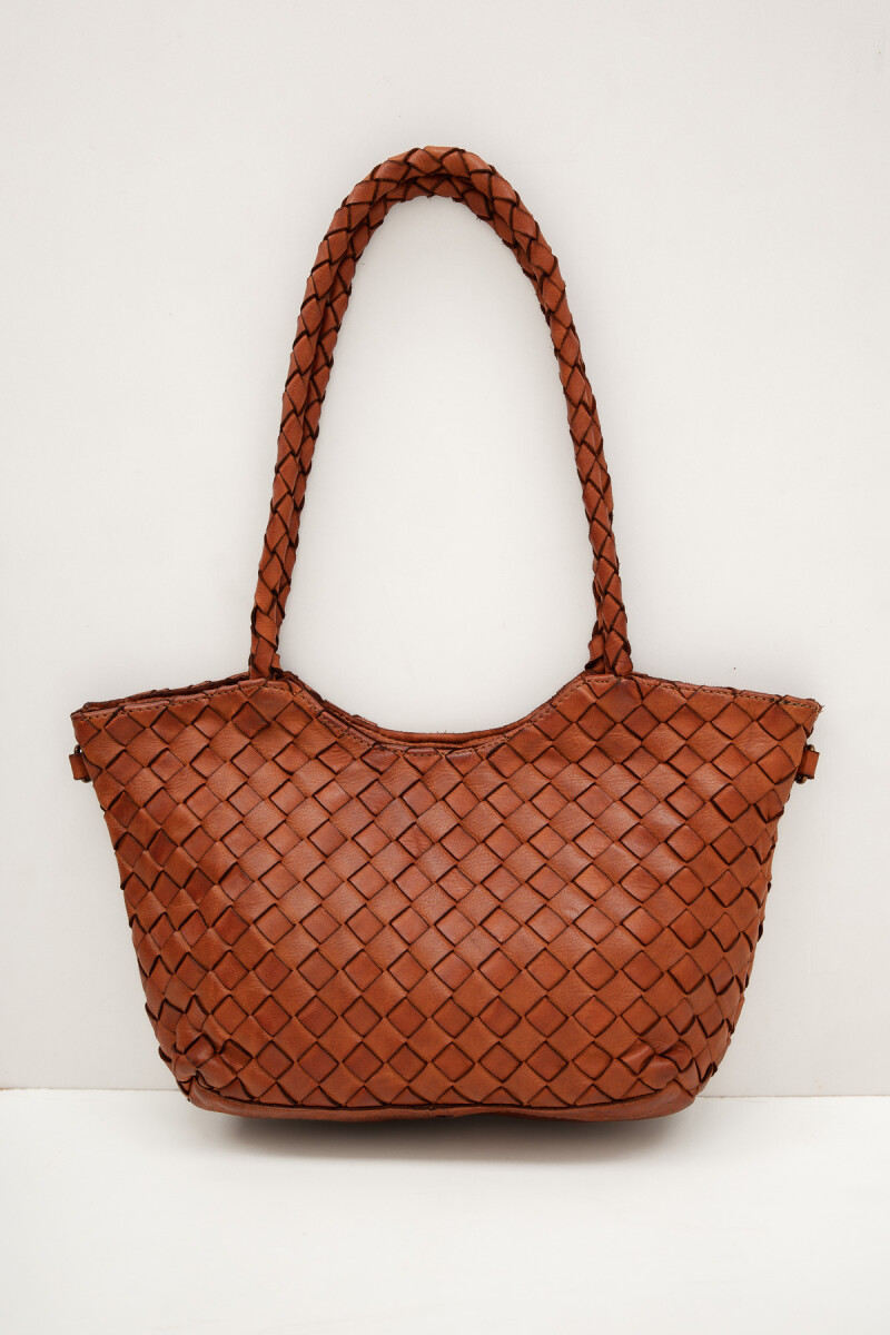 Noble Leather Bag Camel