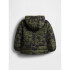 V-DIS FRCH LWT PUFFER ARMY JACKET GREEN