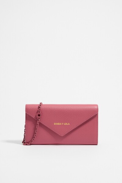 BOLSO SOLAPA MINI PIEL Rosa