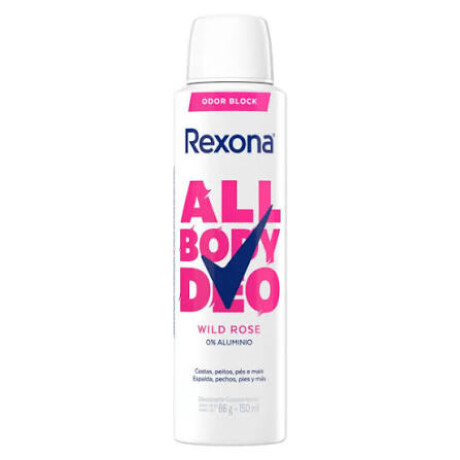 Rexona All Body Deo Wild Rose 150 ml Rexona All Body Deo Wild Rose 150 ml