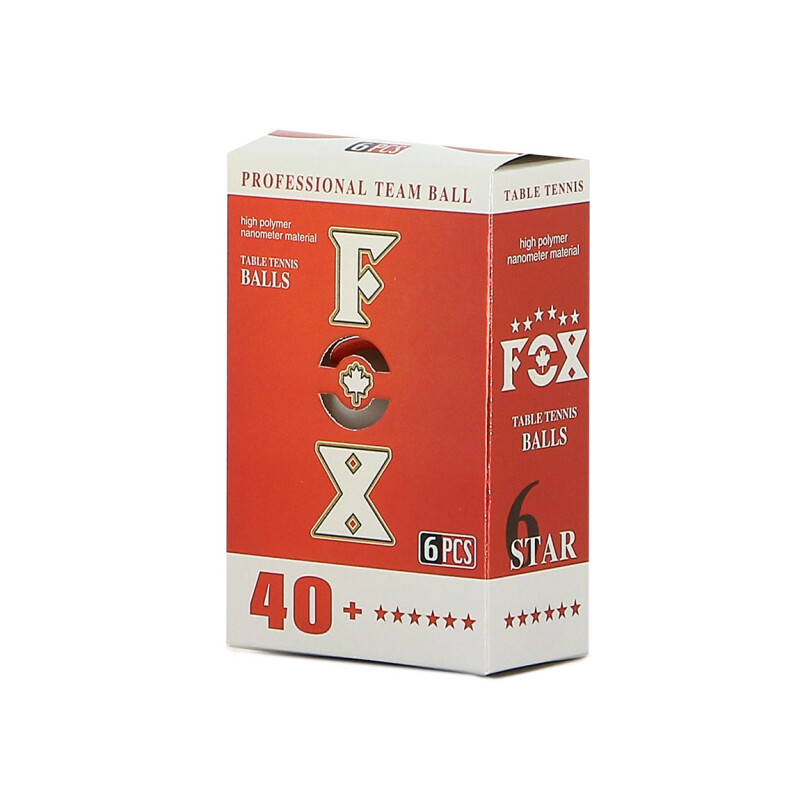 Pelotas Ping Pong X6 Blanco