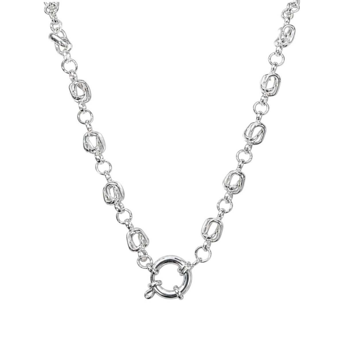 Cadena Rolo Cuadrado - Plata 925 - Sin Piedra - CD5095 - sinpiedra 