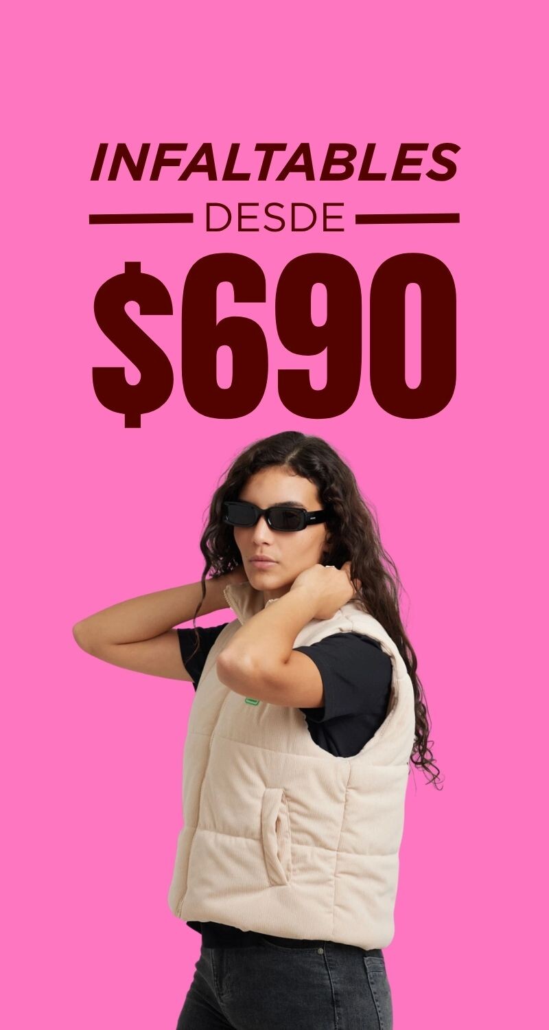 INFALTABLES DESDE $690
