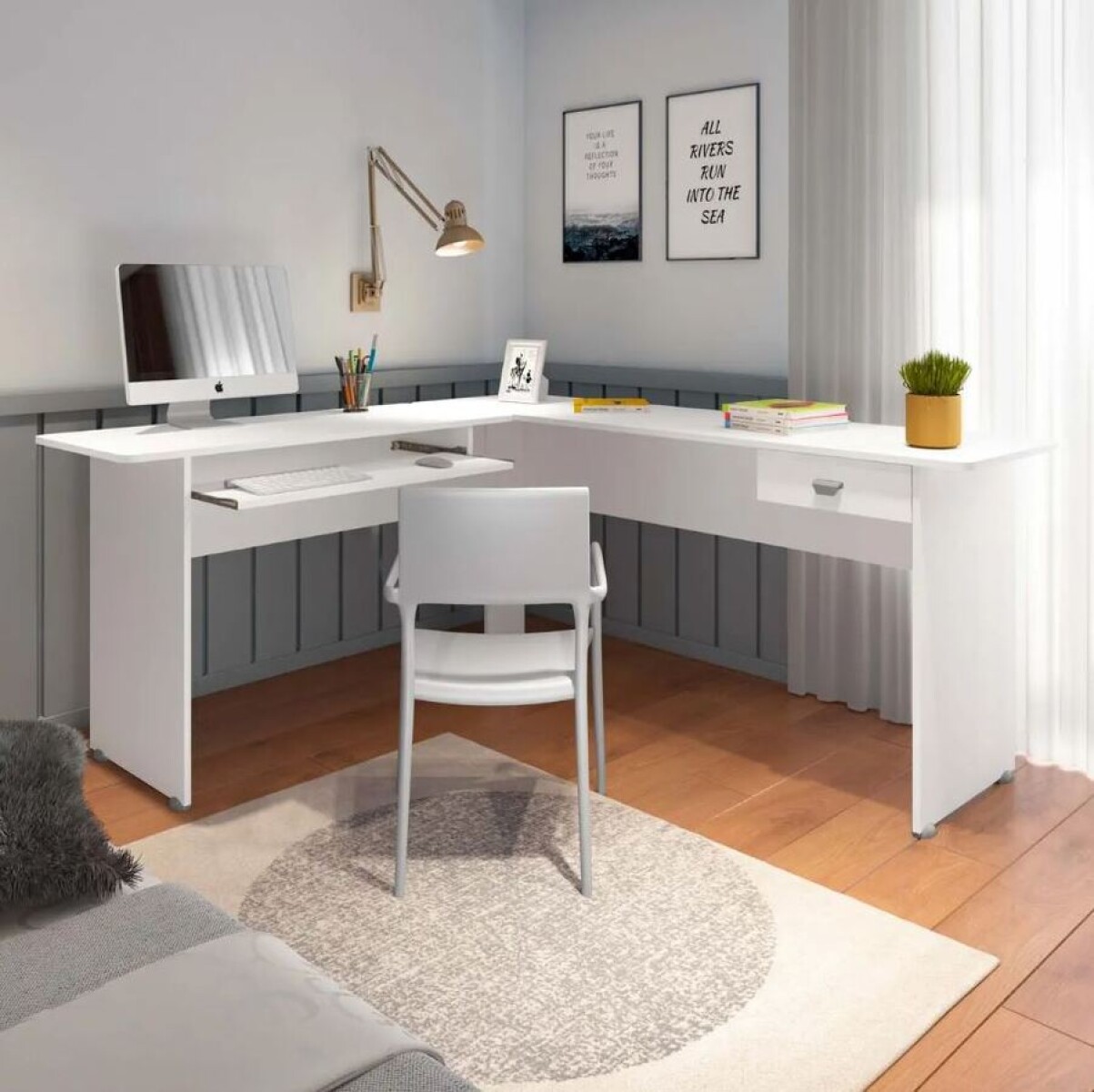 Escritorio esquinero Cannes 