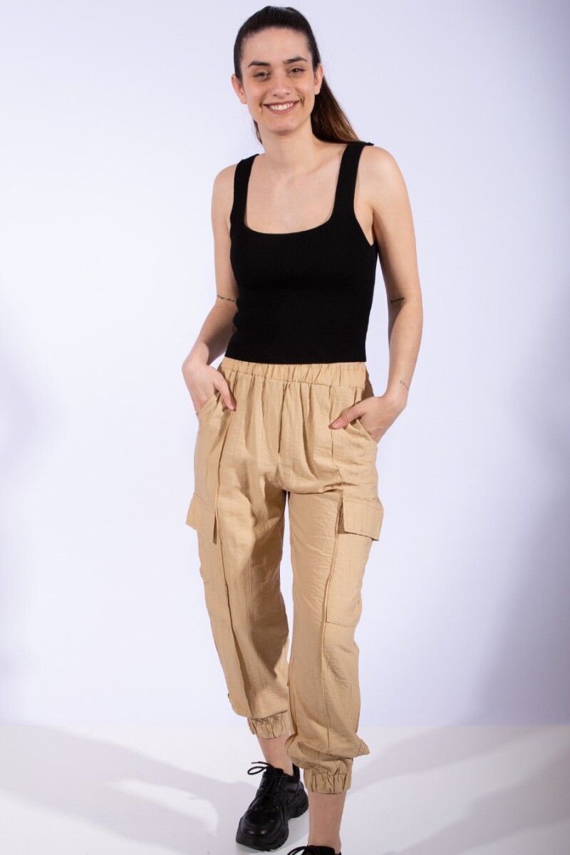 Pantalón Caro Beige