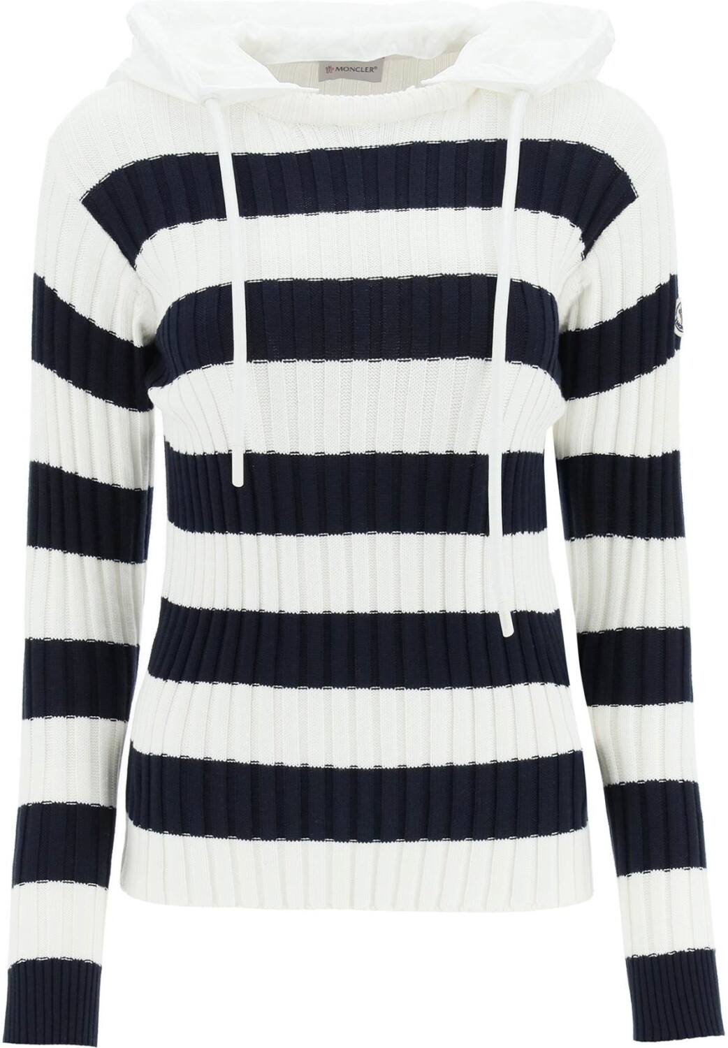 Buzo blanco hot sale con rayas negras