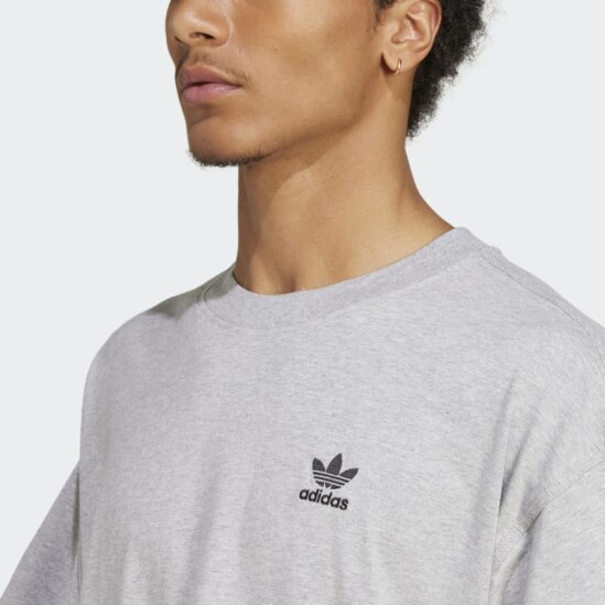 Remera Adidas Trifolio Essentials Gris