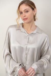 CAMISA LEIGH Gris claro