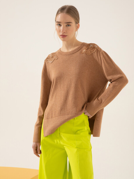 Sweater coral CARAMELO