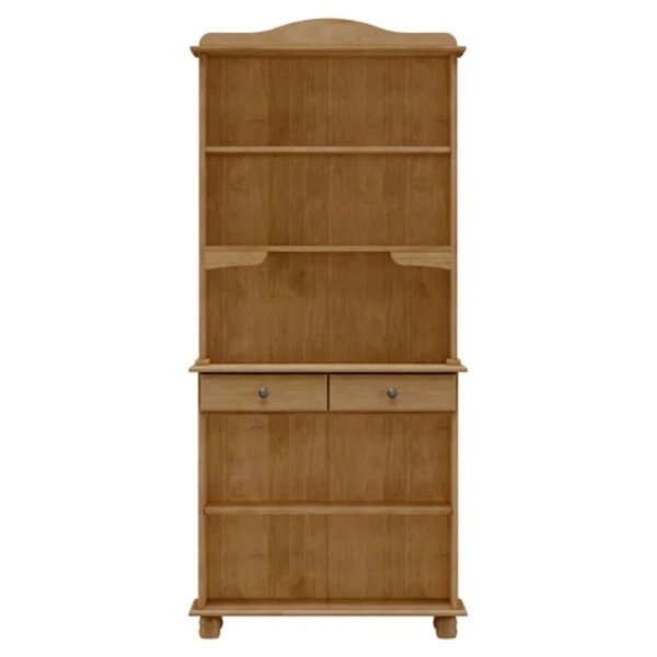 ARMARIO CRISTALERO 4 PUERTAS 2 CAJONES RUBI - FREIJO ARMARIO CRISTALERO 4 PUERTAS 2 CAJONES RUBI - FREIJO