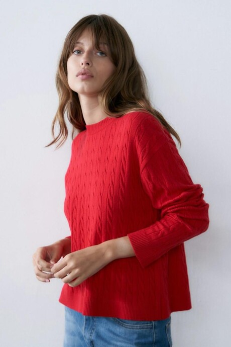 Sweater Gianmarco rojo