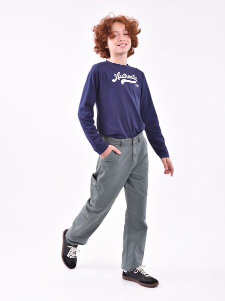 PANTALON EMILIO VERDE OSCURO
