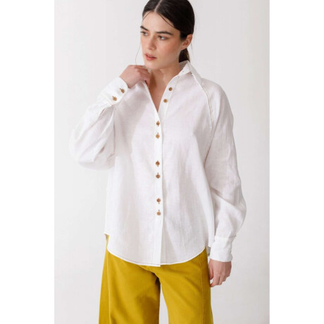 Camisa Raglan Blanco