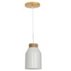 COLGANTE 1L E27 VIBRANCE BLANCO - D15CM COLGANTE 1L E27 VIBRANCE BLANCO - D15CM
