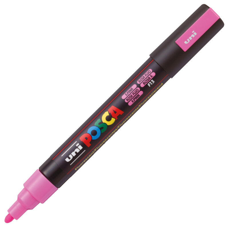 MARCADOR UNI POSCA 2.5 MM ROSA FLUO N/A