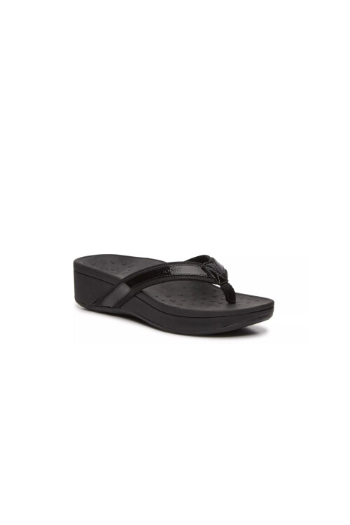 Vionic High Tide Platform Sandal Black