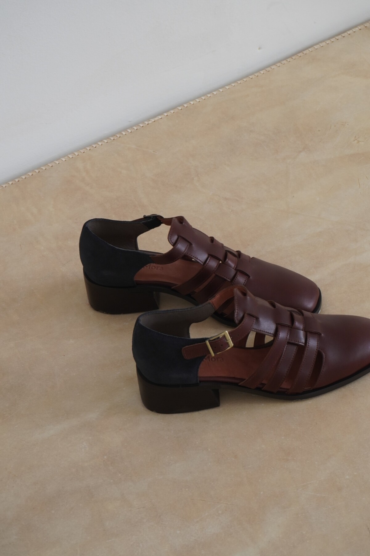 Sandalia Mallorquina Azul