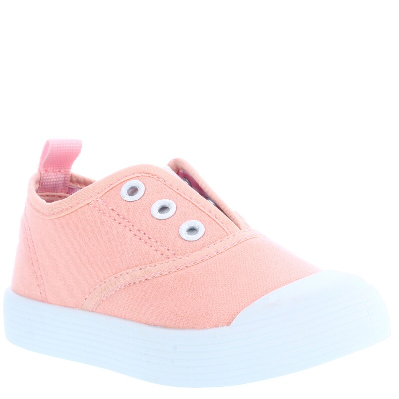 Championes Infantiles Croco Kids SPAR con elástico sin cordones Rosado