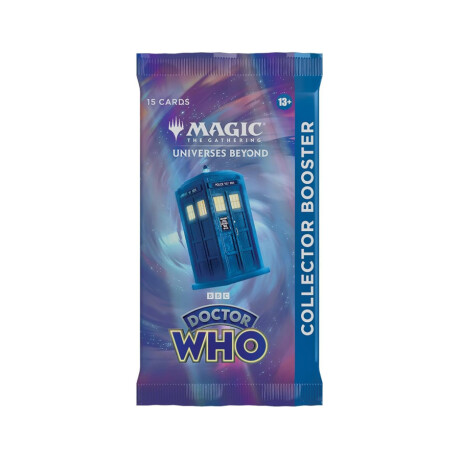 Universes Beyond Doctor Who - Collector Booster [Inglés] Universes Beyond Doctor Who - Collector Booster [Inglés]