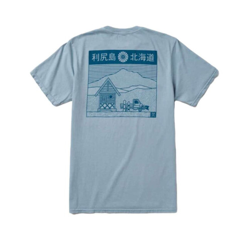 Remera Roark Rishiri Post Stamp Celeste