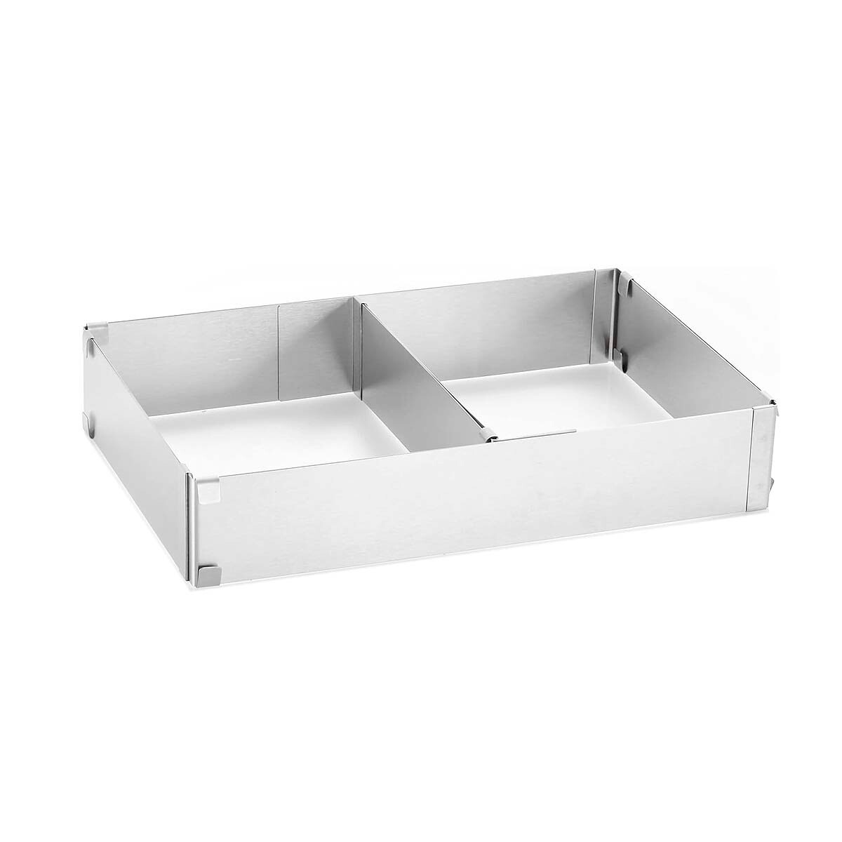 Molde rectangular ajustable con separador 