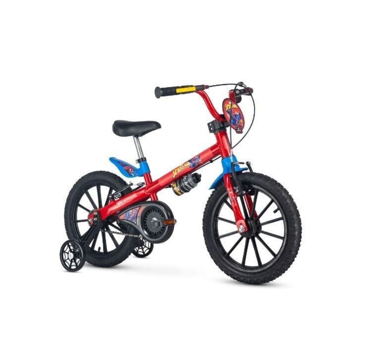 Bicicleta Nathor Spiderman Rodado 16 