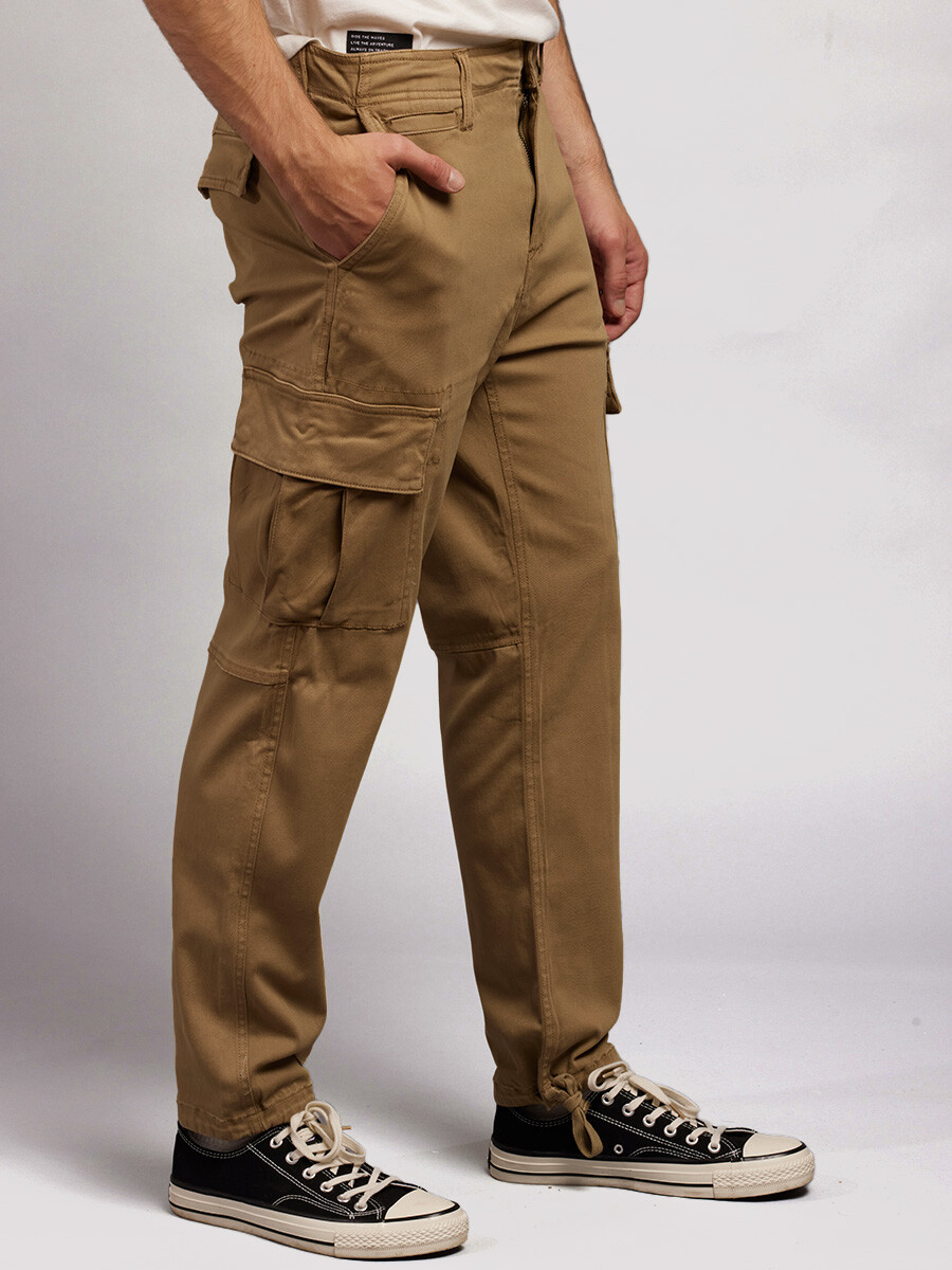 PANTALON CARGO JUANW24 RUSTY - Kaki 