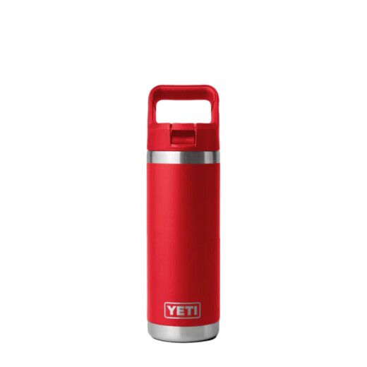 Botella Yeti 532 Ml Rambler C Straw Rescue Red Botella Yeti 532 Ml Rambler C Straw Rescue Red