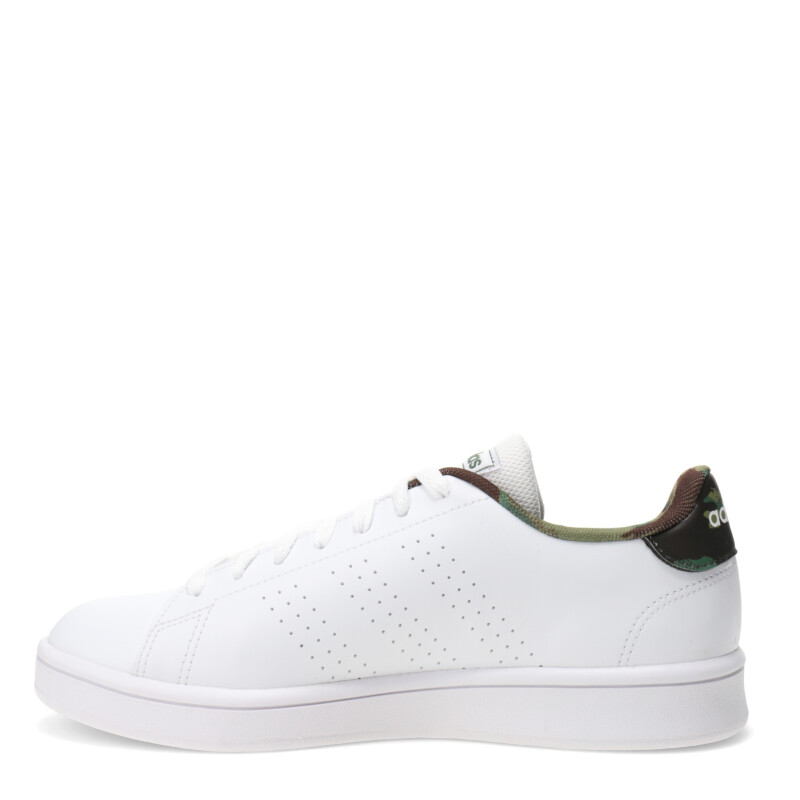 Championes de Hombre Adidas Advantage Base Court Lifestyle Blanco - Camuflado