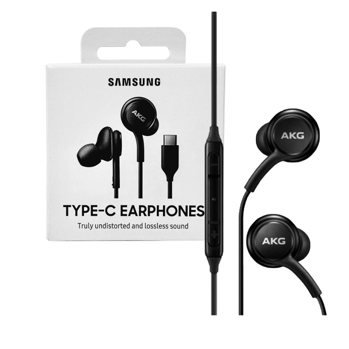 Auriculares Samsung A Kg Tipo C - AURICULARES SAMSUNG AKG 3.5MM NEGRO 