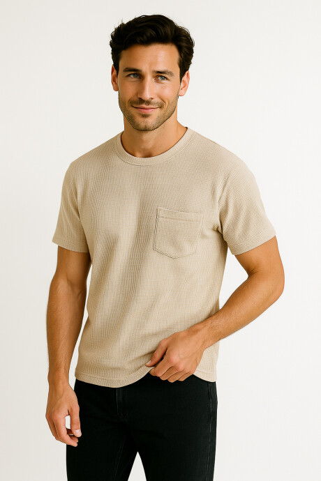 Remera Evereldo Beige