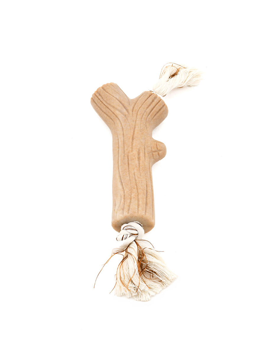 HUESO CON CUERDA ECO - BEIGE 