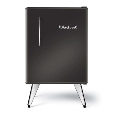 FRIGOBAR FRÍO CÍCLICO RETRO 76-LITROS NEGRO WHIRLPOOL WRA08HE