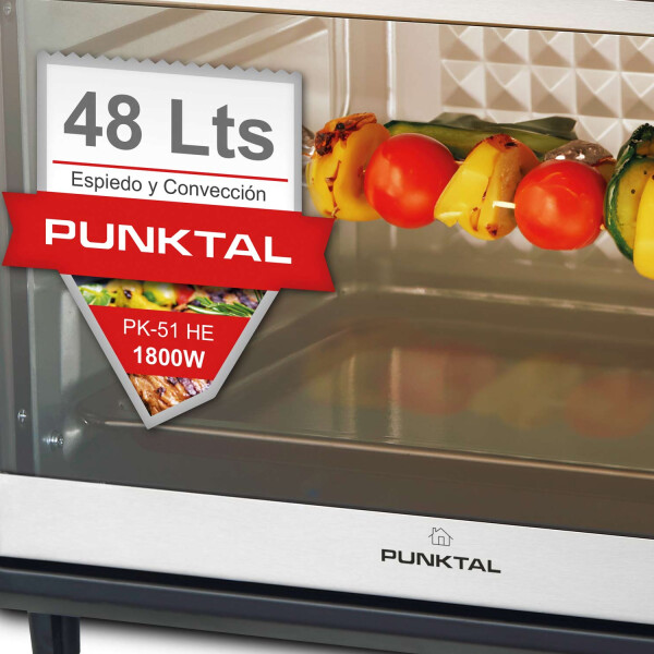 Horno Eléctrico Punktal Pk-51 He 48 Lts HORNO ELECTRICO PUNKTAL PK-51 EH