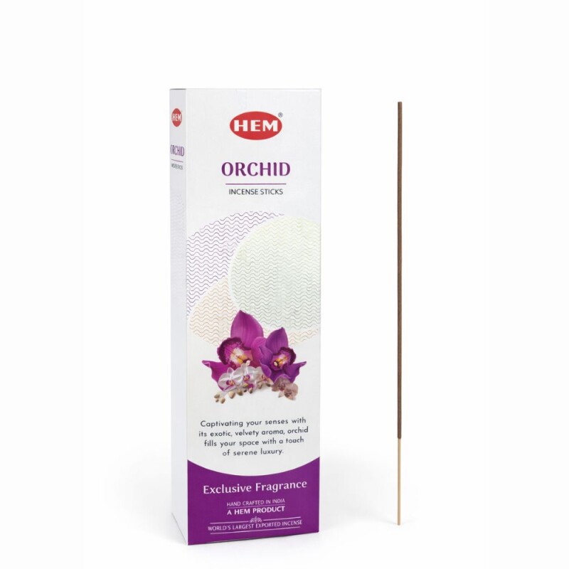 INCIENSO HEM PREMIUM 25 GR X12 Orquidea